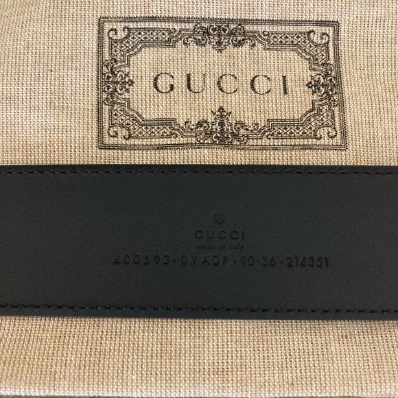 Authentic Gucci GG Belt - Picture 3 of 4